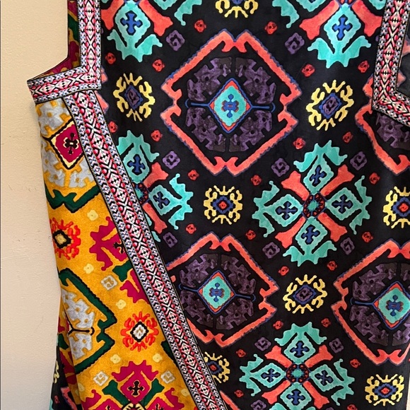 RACHEL Rachel Roy Colorful Geometric Mini Dress - Picture 3 of 5